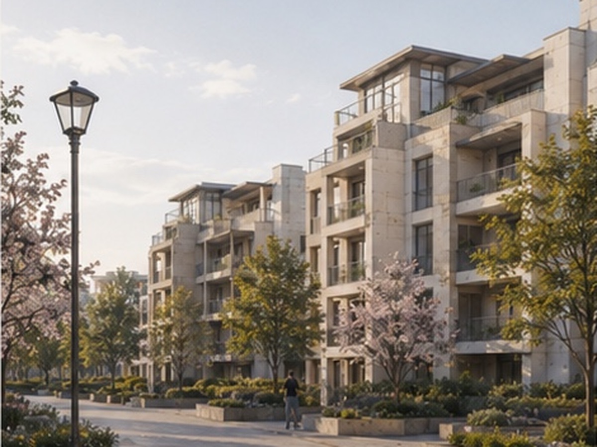 Sector 105 community avenue render