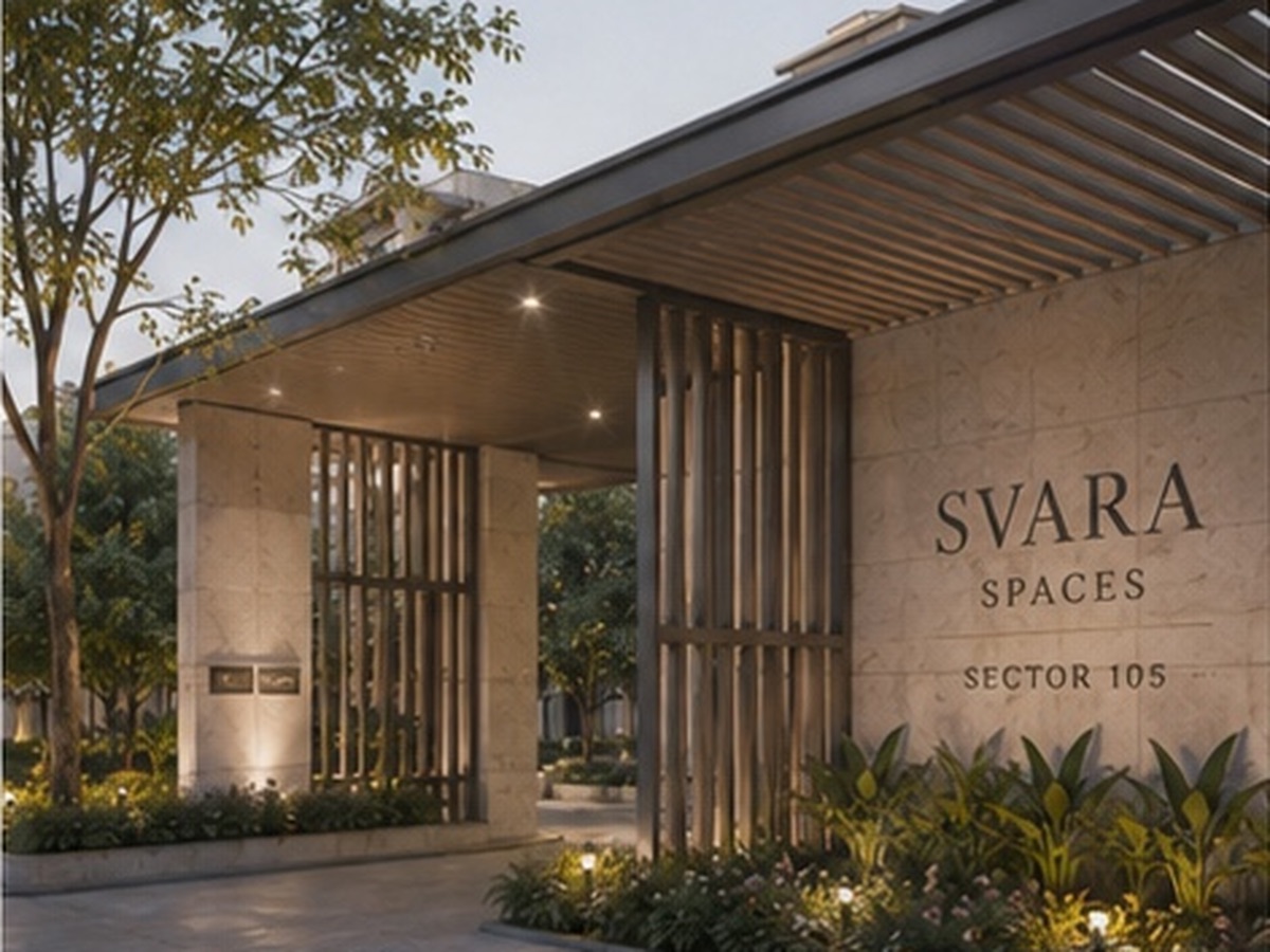 Sector 105 grand entrance render