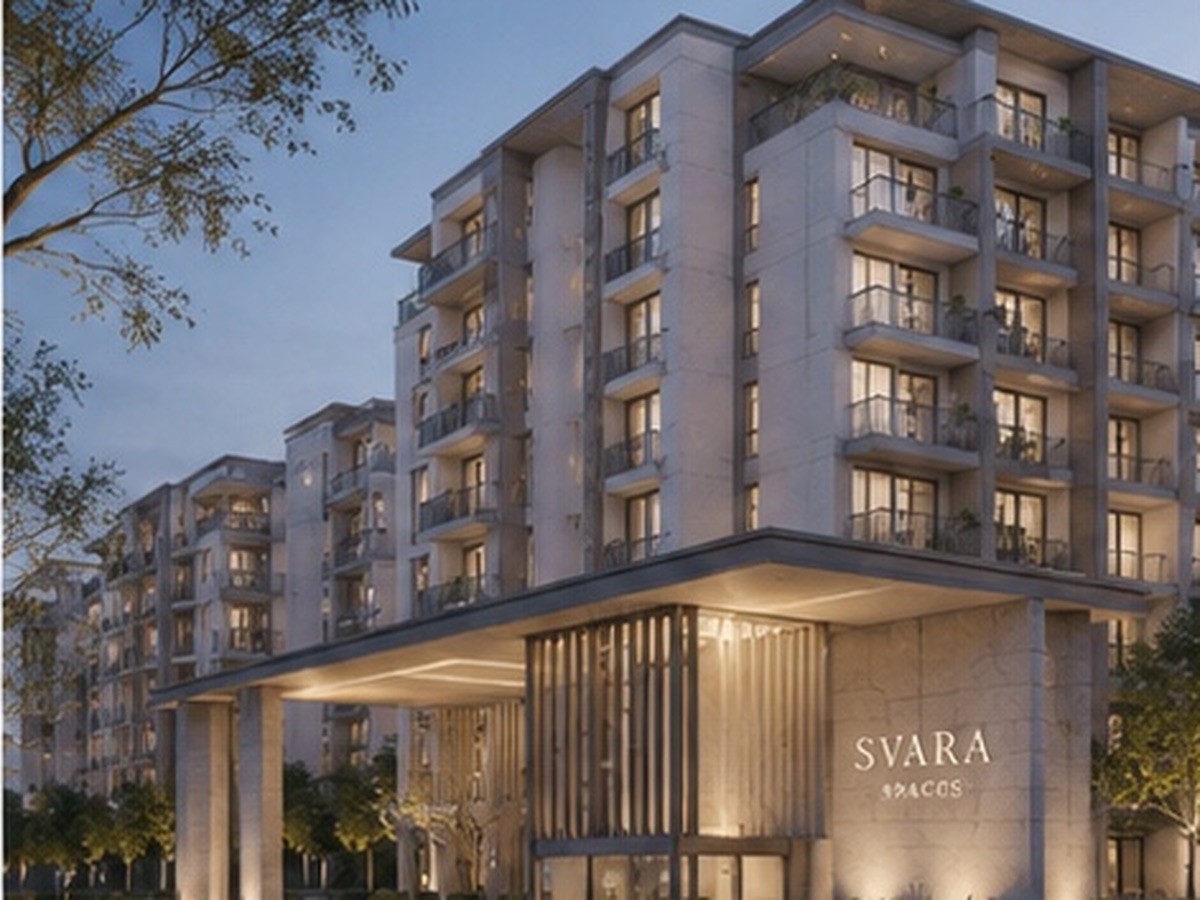 Sector 105 residential development entrance render