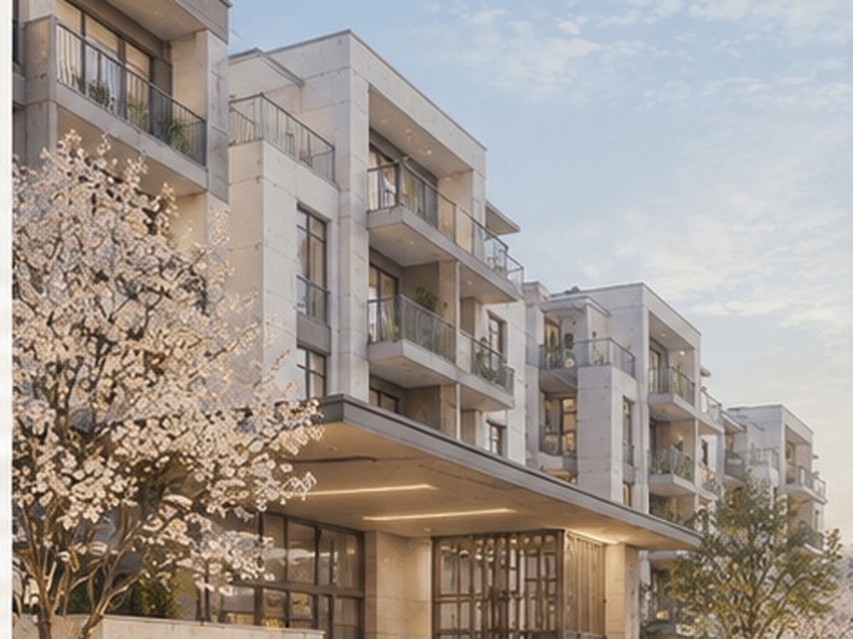 Sector 112 affordable housing entrance render